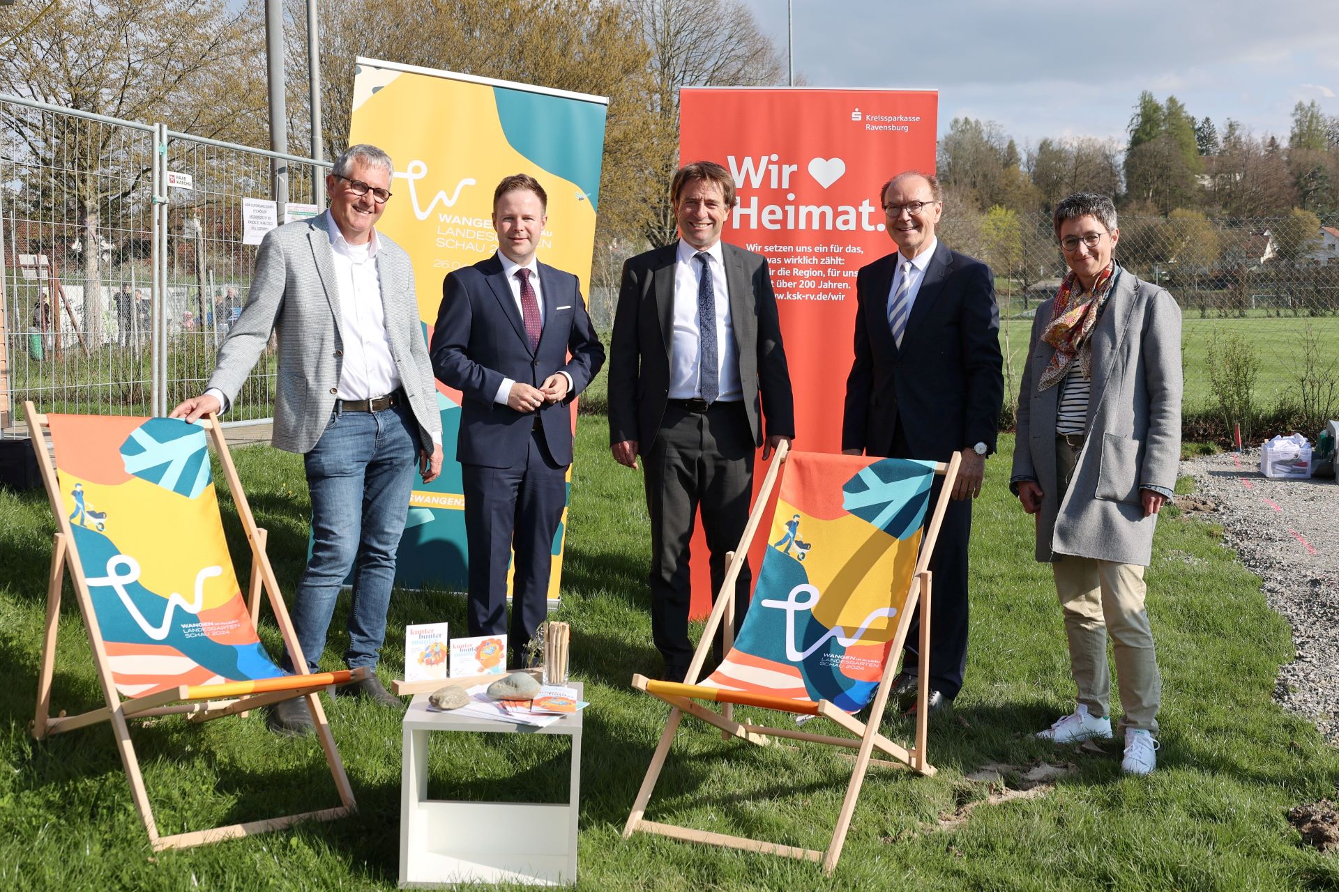 Kreissparkasse ist Exklusiv-Sponsor der Landesgartenschau Wangen im Allgäu