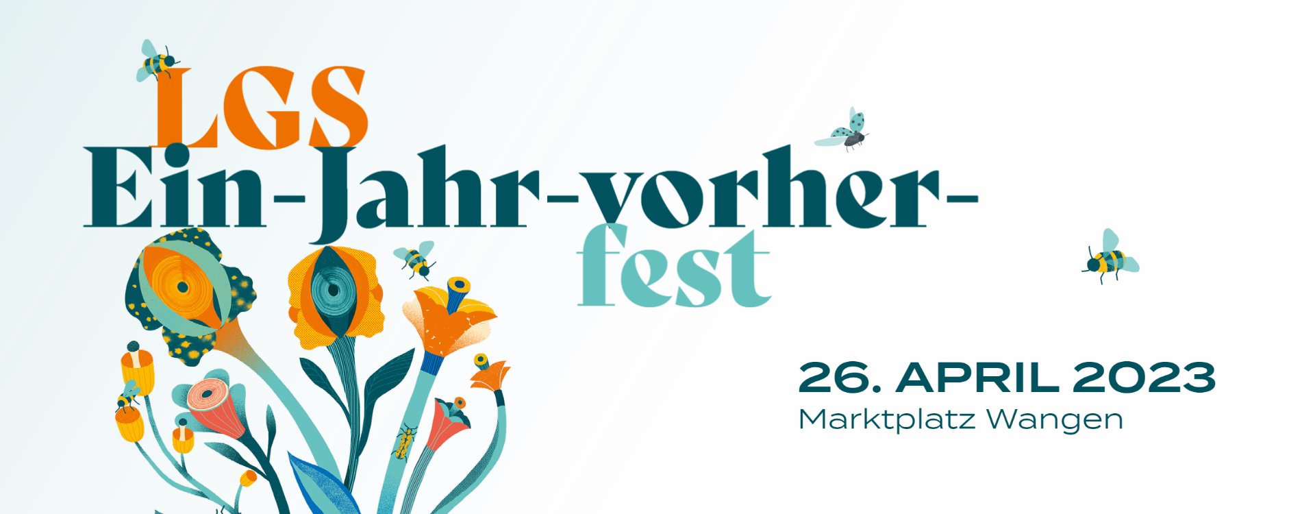 Ein-Jahr-vorher-Fest Landesgartenschau Wangen im Allgäu 2024