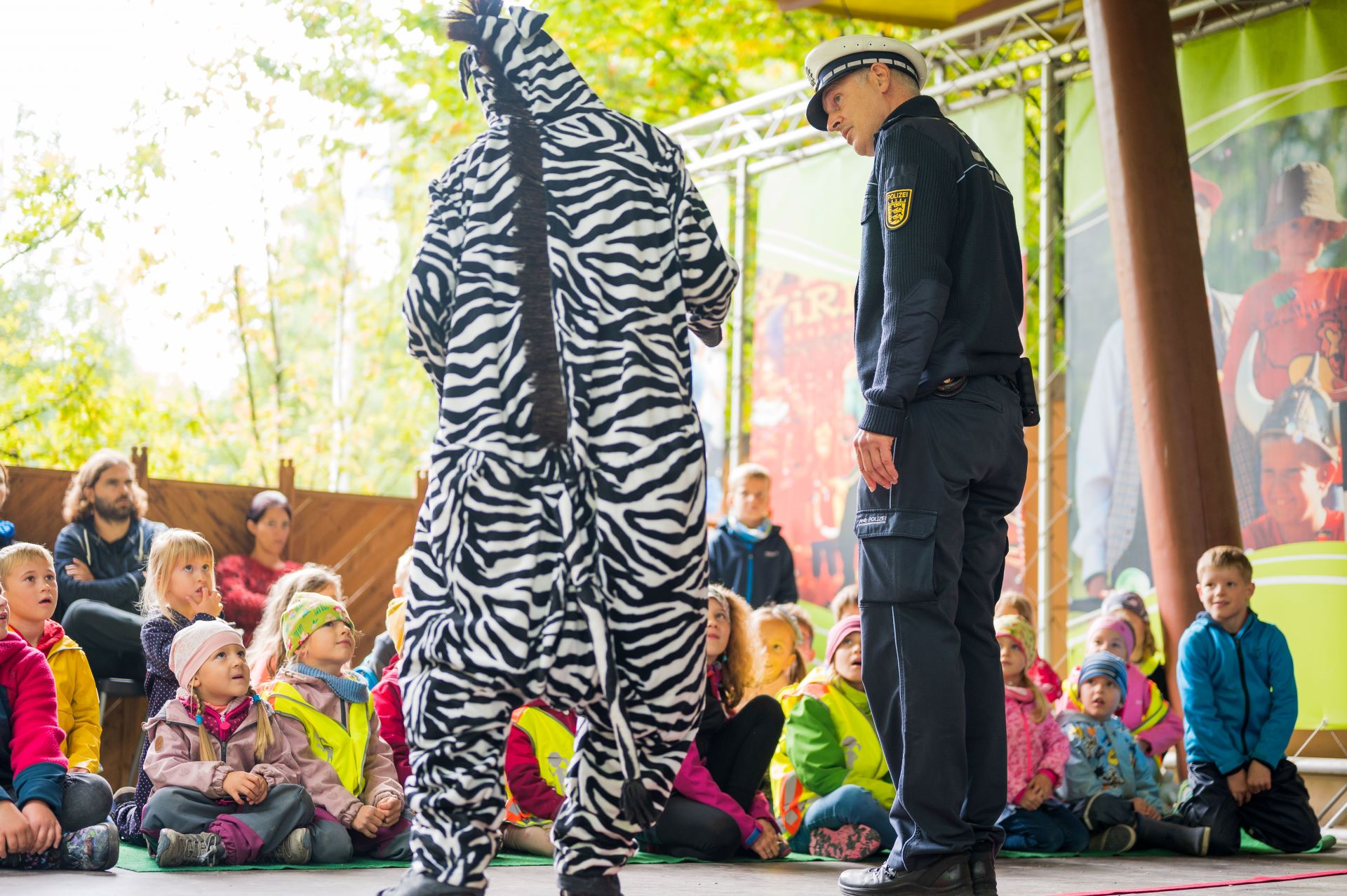 Das kleine Zebra. Foto: Polizeipräsidium Ravensburg